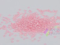 Жемчужные полусферы 1,5 мм. (100 шт.) - розовый