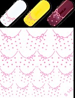 Milv слайдер-дизайн - Узоры S142 розовый