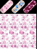 Milv слайдер-дизайн - Цветы S166 розовый
