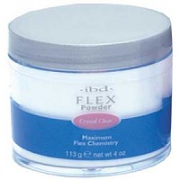 IBD Crystal Clear Flex® Polymer Powder, 113 г. - прозрачная акриловая пудра